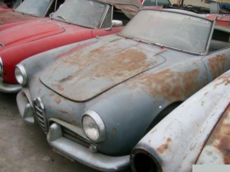 Quotazioni trovate per ALFA ROMEO GIULIETTA SPIDER II SERIE